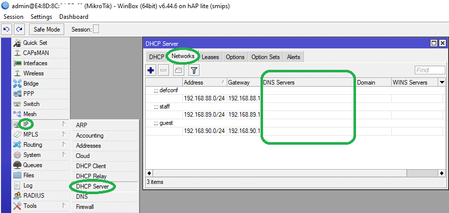 Filtro DNS especial para roteadores MikroTik